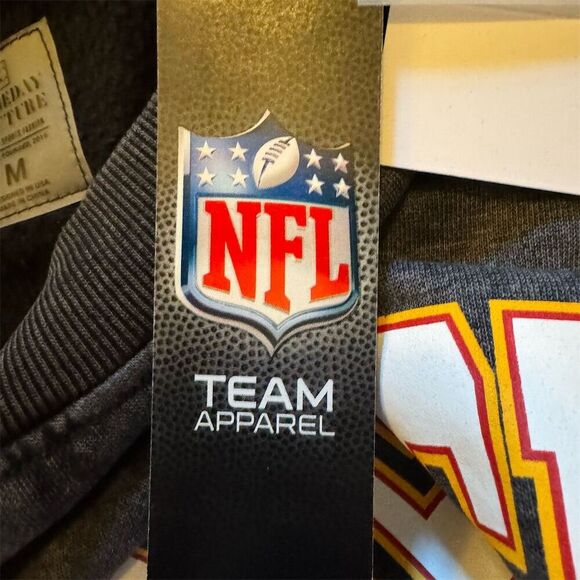 Gameday Couture Women's 2XL Chiefs Gray Oversized Crewneck Pullover - Picture 4 of 8